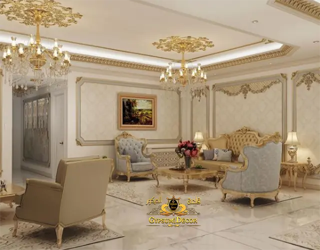 ديكورات جبسية بالرياض بأسقف وجدران فاخرة